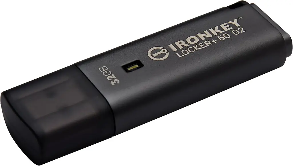 Kingston Накопичувач Kingston 32GB USB 3.2 Type-A Gen1 IronKey Locker+ 50 G2 - фото 3
