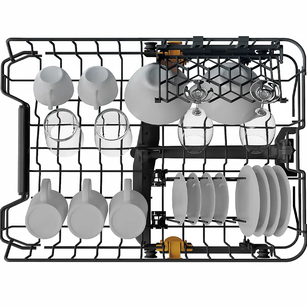 Вбудована посудомийна машина Whirlpool WH4ID10CS60 з трьома кошиками - фото 7