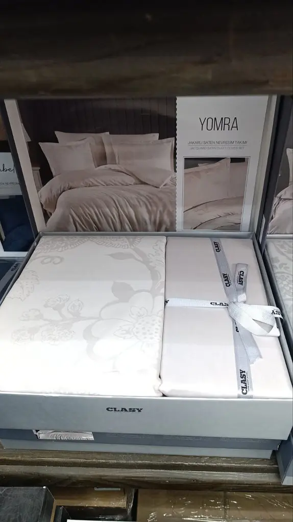 Постільна білизна Yomra Жаккард Clasy pbe0052043 - фото 4
