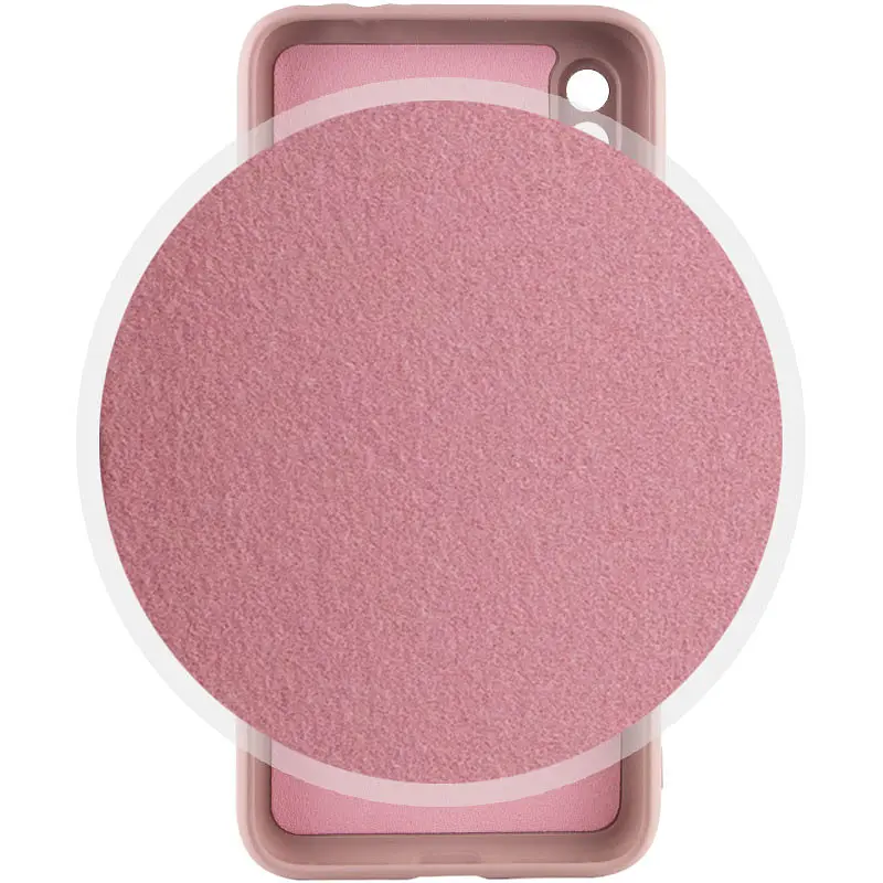 Чехол TPU GETMAN Liquid Silk Full Camera для Xiaomi Redmi Note 5 Pro / Note 5 (AI Dual Camera) Розовый / Pink Sand - фото 3