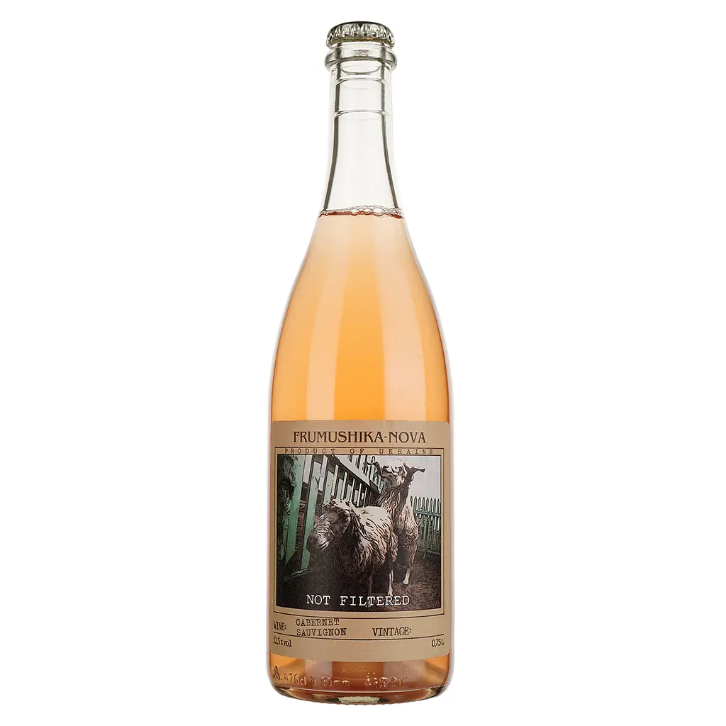 Уцінка. Вино Frumushika-Nova Not Filtered Каберне Совіньйон рожеве сухе 0.75 л
