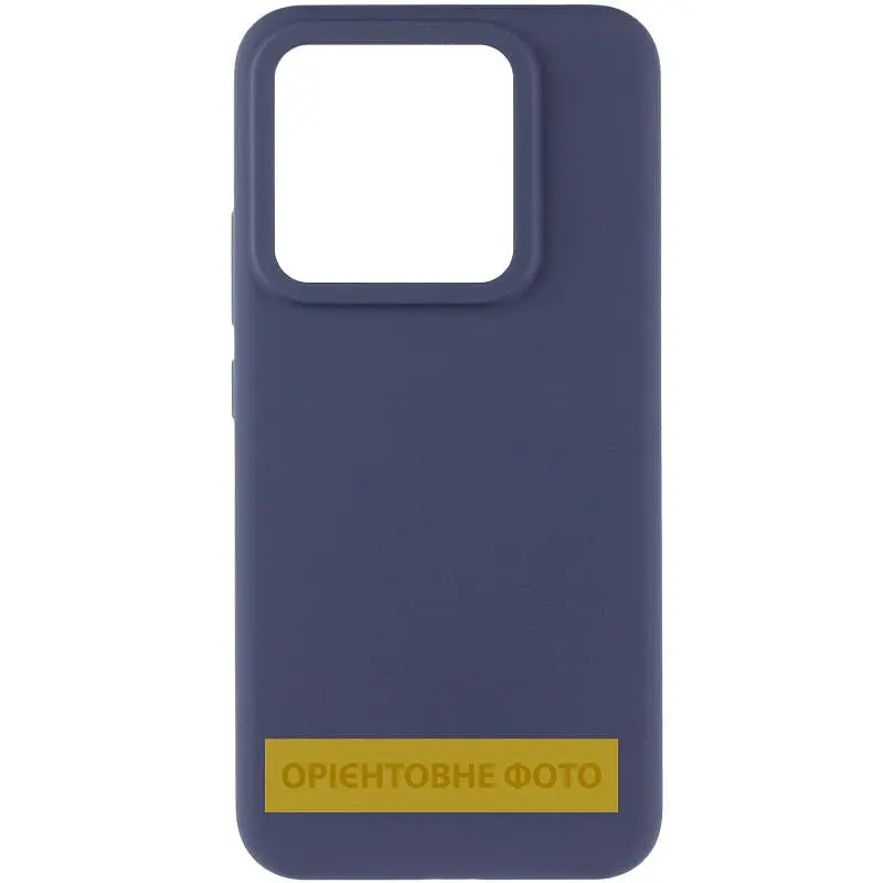 Чохол Silicone Cover Lakshmi (AAA) для Xiaomi 15T Pro Темно-синій / Midnight blue - фото 2