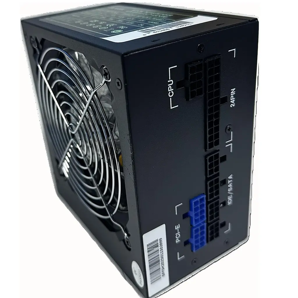 Блок живлення Delux DLP-45DGM 600W (DLP-45DGM) Black - фото 2