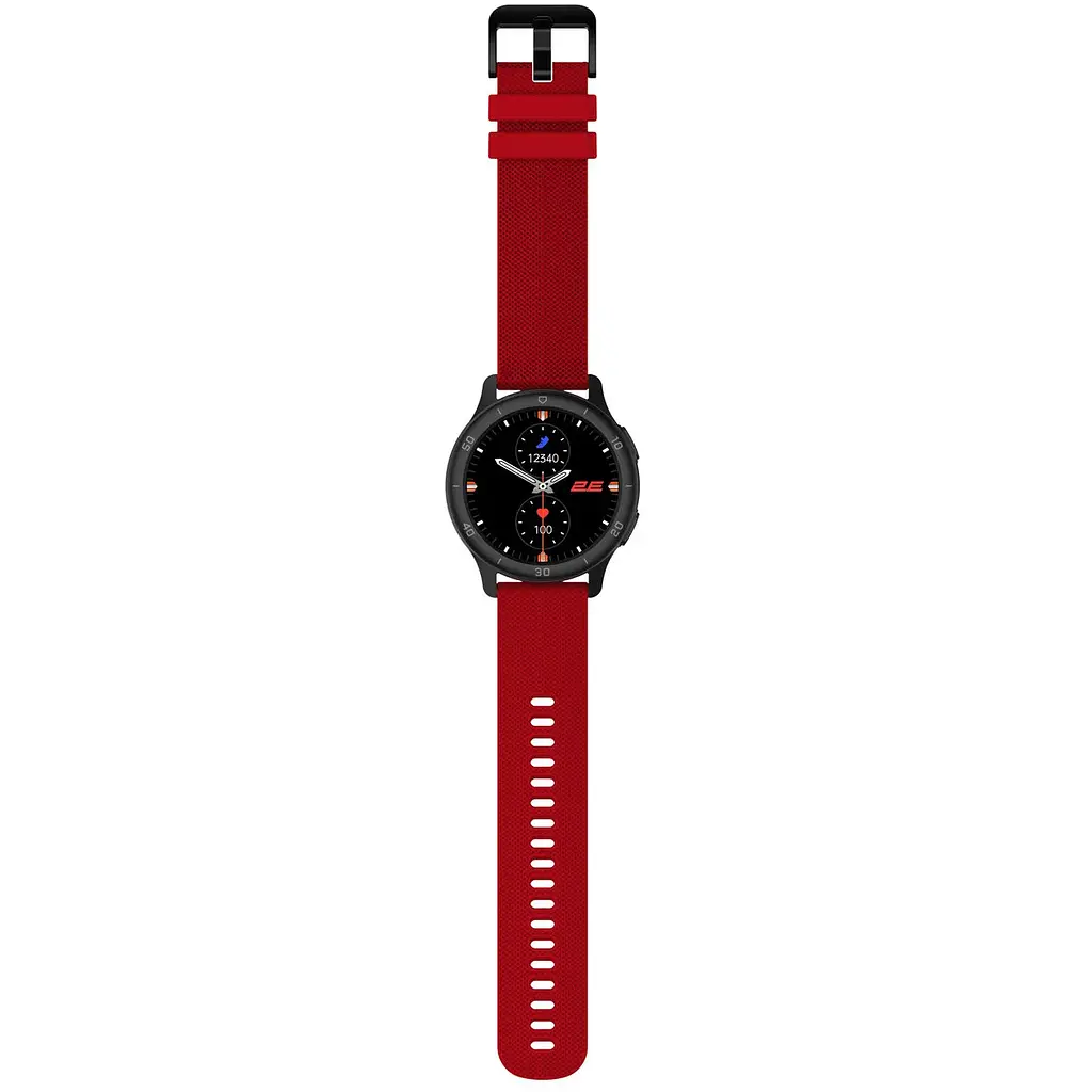 Smart Watch 2E Motion GT2 47mm black/red UA - фото 5