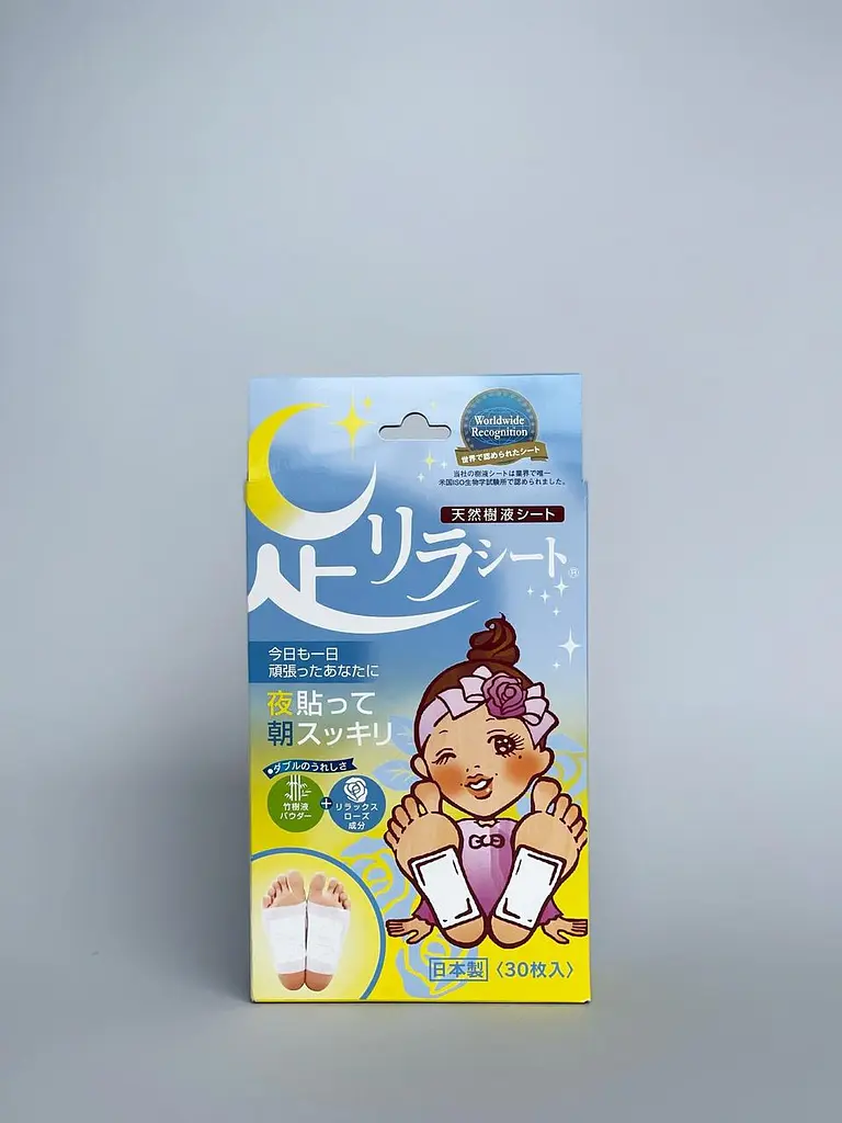 Детокс-пластирі Megumi Foot Relax Sheet Rose для ніг (троянда) 30 шт - фото 3