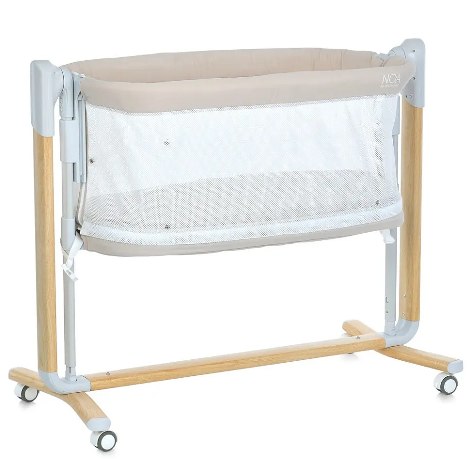 Дитяче ліжечко-манеж NOA ME 1125-W Beige