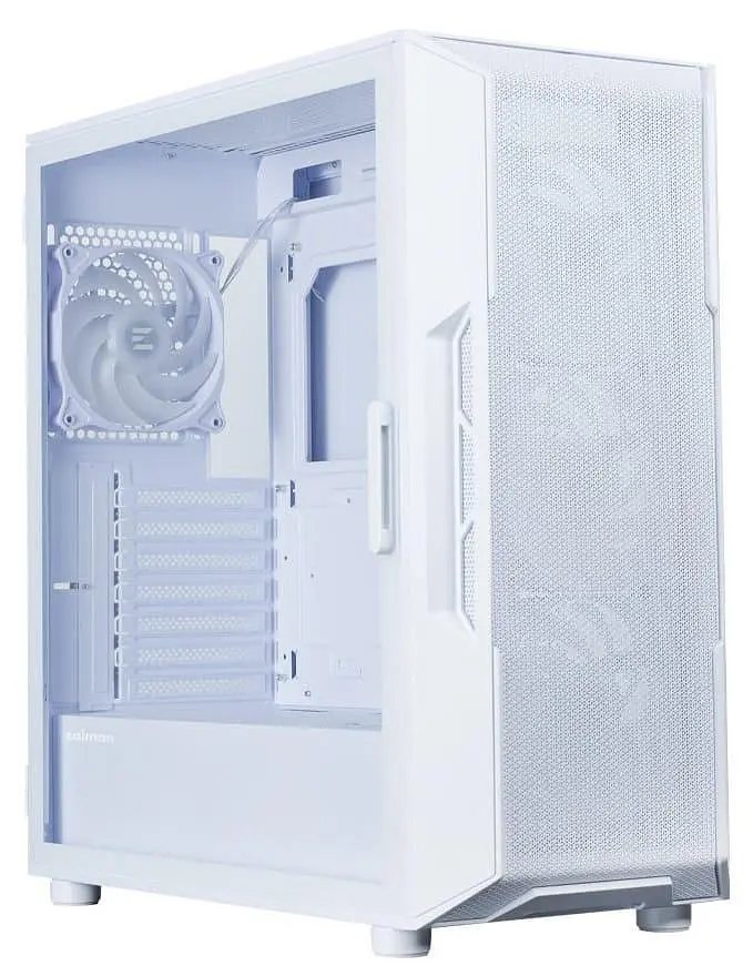 Корпус Zalman I3 Neo V2 из закаленного стекла без блока питания, белый (I3NEOV2WHITE) - фото 7