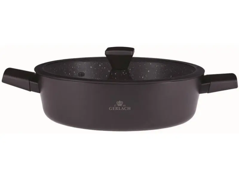 Каструля GERLACH Granitex 28 см 4.4 л (5901035504714)