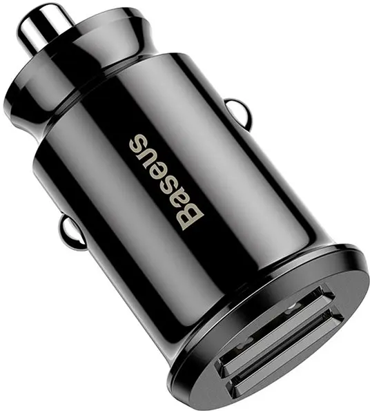 Автомобільний зарядний пристрій Baseus Small Rice Grain Black (CCALL-ML01) - фото 4