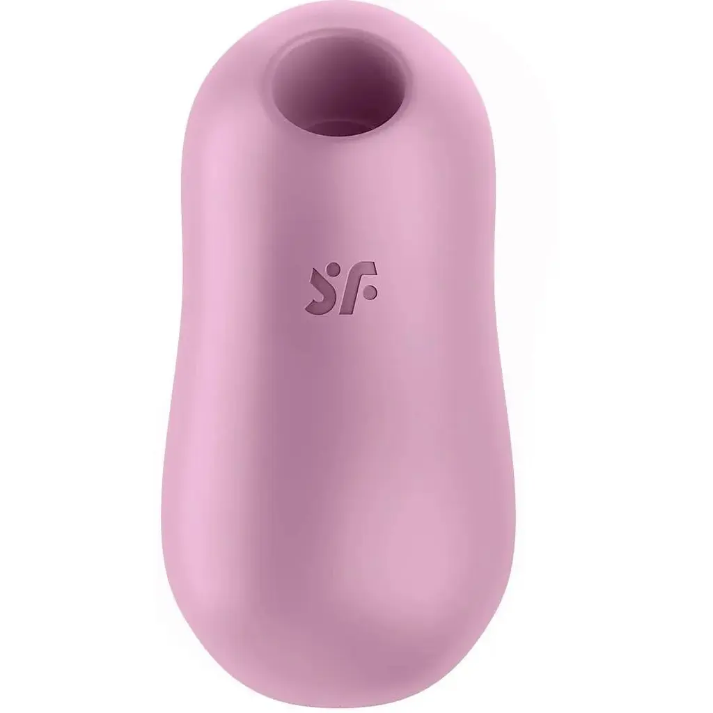 Вакуумний стимулятор із вібрацією Satisfyer Cotton Candy Lilac - фото 3