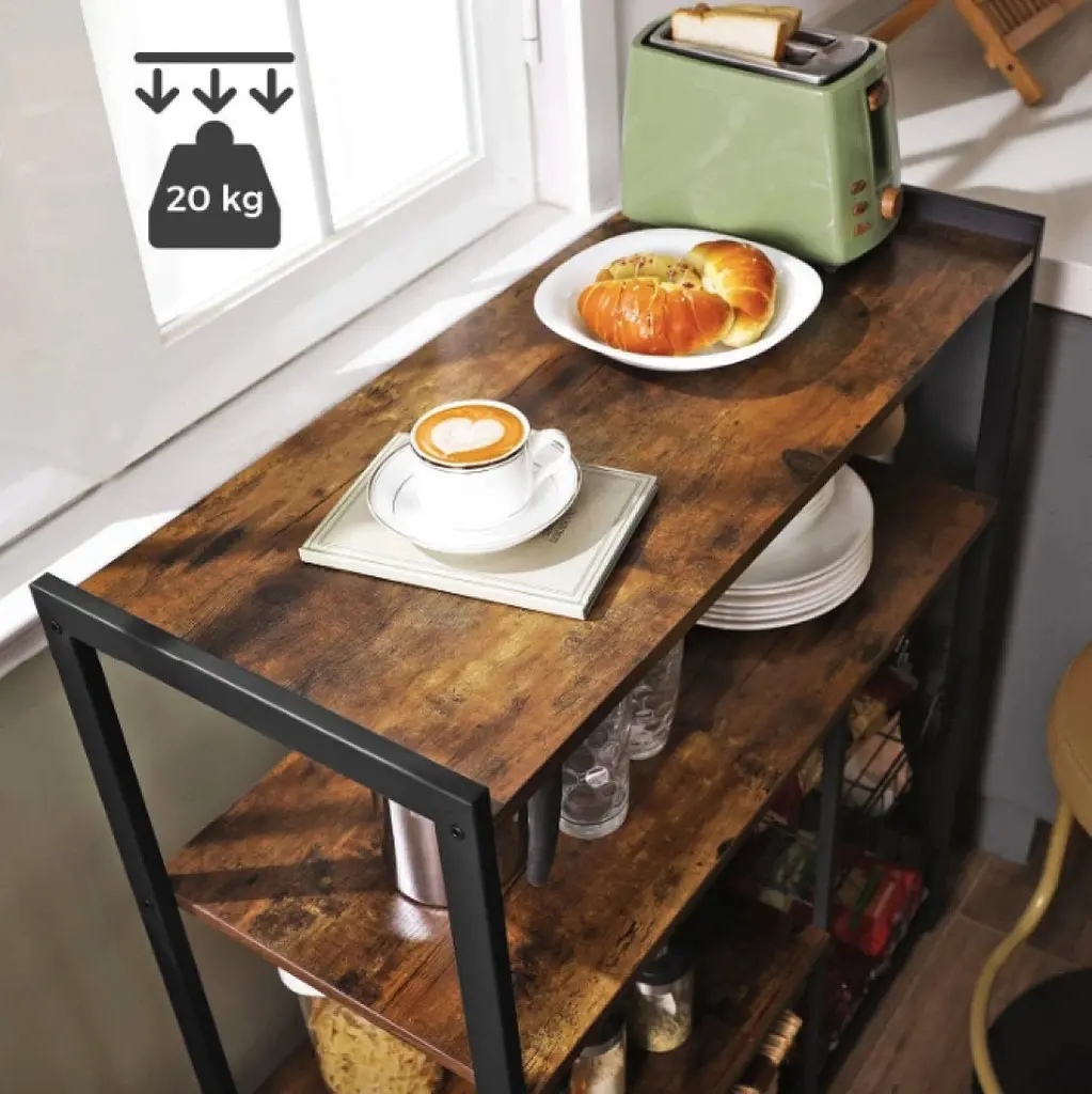 Стеллаж Leobert Denny многоярусный в стиле Loft - фото 8