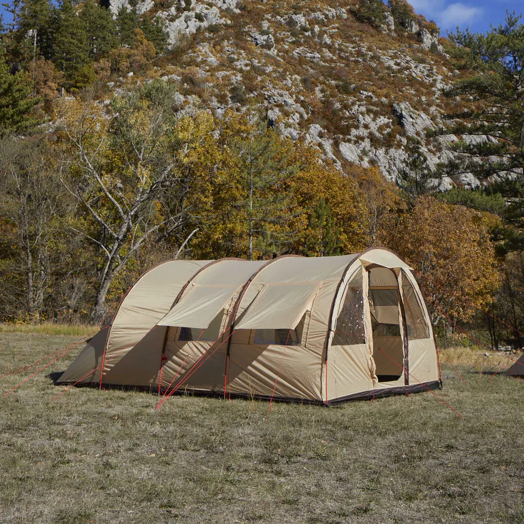 Палатка для кемпинга Grand Canyon Helena 6 Mojave Desert (330033) 6 человек, Бежевый - фото 16