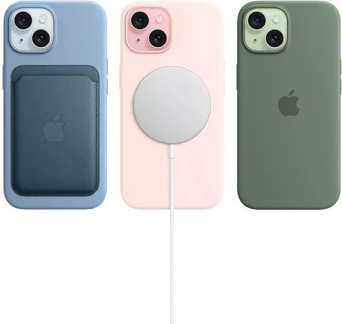 Смартфон Apple iPhone 15 Plus 128GB Pink (MU103) - фото 6