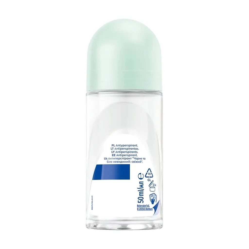 Антиперспірант Nivea Black & White Invisible Fresh Anti-Perspirant 50 мл (42332763) - фото 3