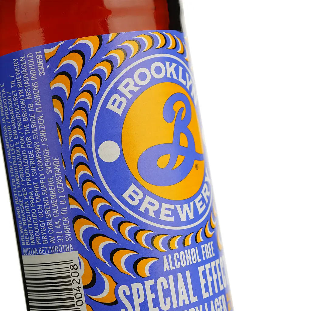 Пиво безалкогольное Brooklyn Brewery Special Effects Hoppy Lager светлое 0.4% 0.33 л - фото 4