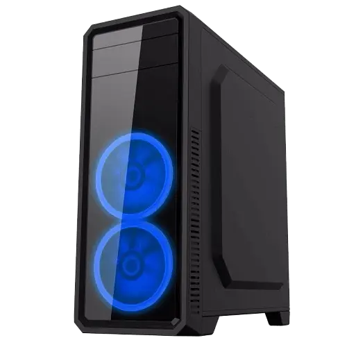 Корпус GameMax G561 Black, без БЖ, Midi Tower, ATX / Micro ATX / Mini ITX, 1хUSB 3.0, 2хUSB 2.0, 3x120 мм LED, 424x200x452 мм - фото 8