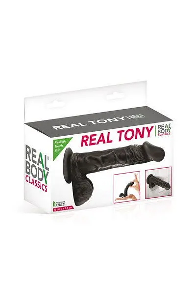 Фалоімітатор Real Body Real Tony, 13.3х3.5 см - фото 4