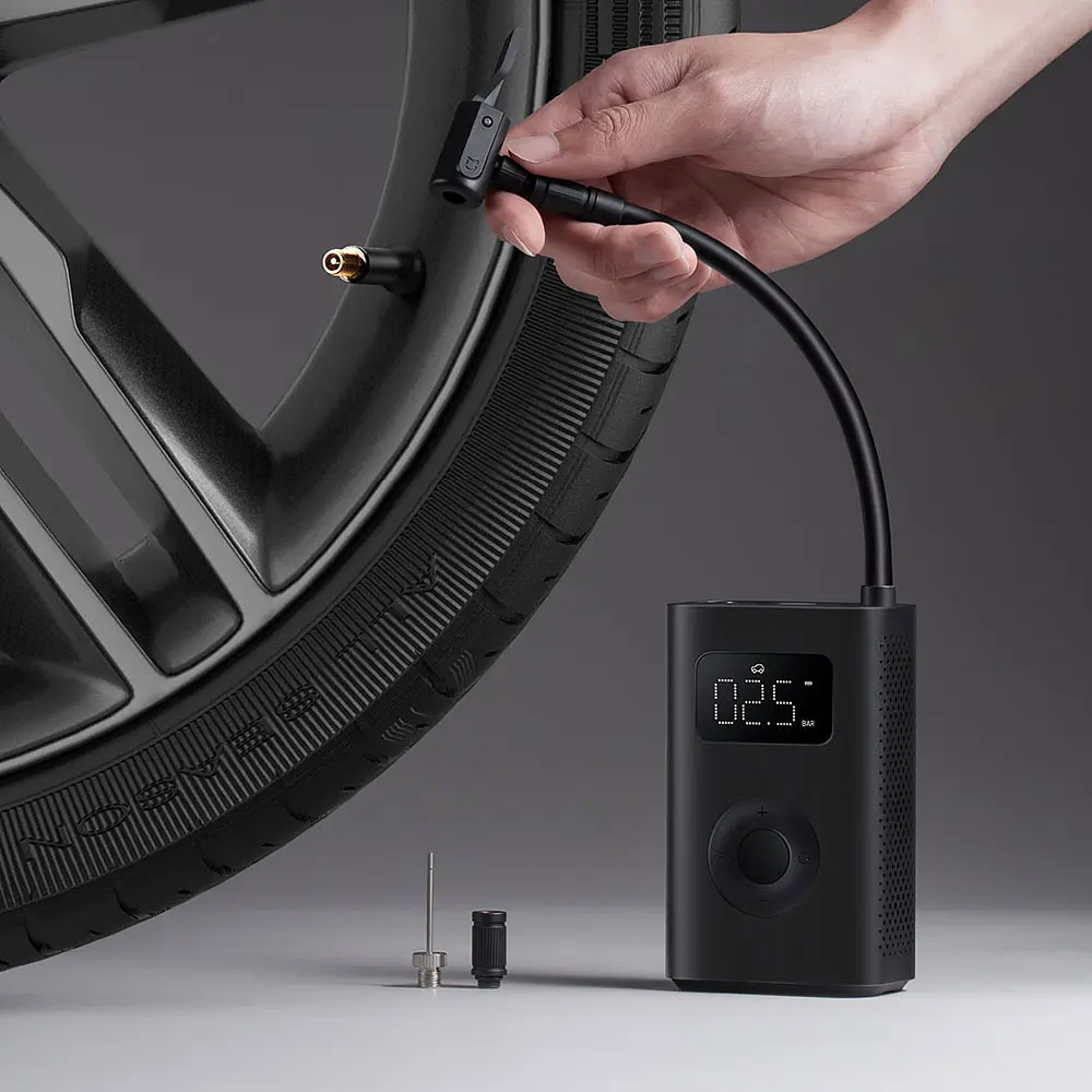 Портативний компресор Xiaomi MiJia Portable Electric Air Compressor 2 (MJCQB06QW) - фото 9