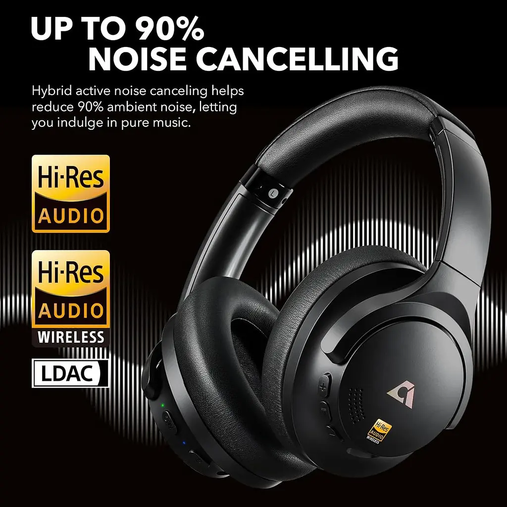 Bluetooth навушники 1Mii AI Y8+ з ANC, LDAC і автономністю до 100 годин - фото 8