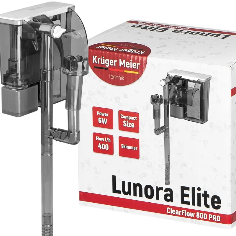 Каскадний фільтр Kruger Meier Lunora Elite 800 зі скіммером для акваріумів 35-70 літрів - фото 8
