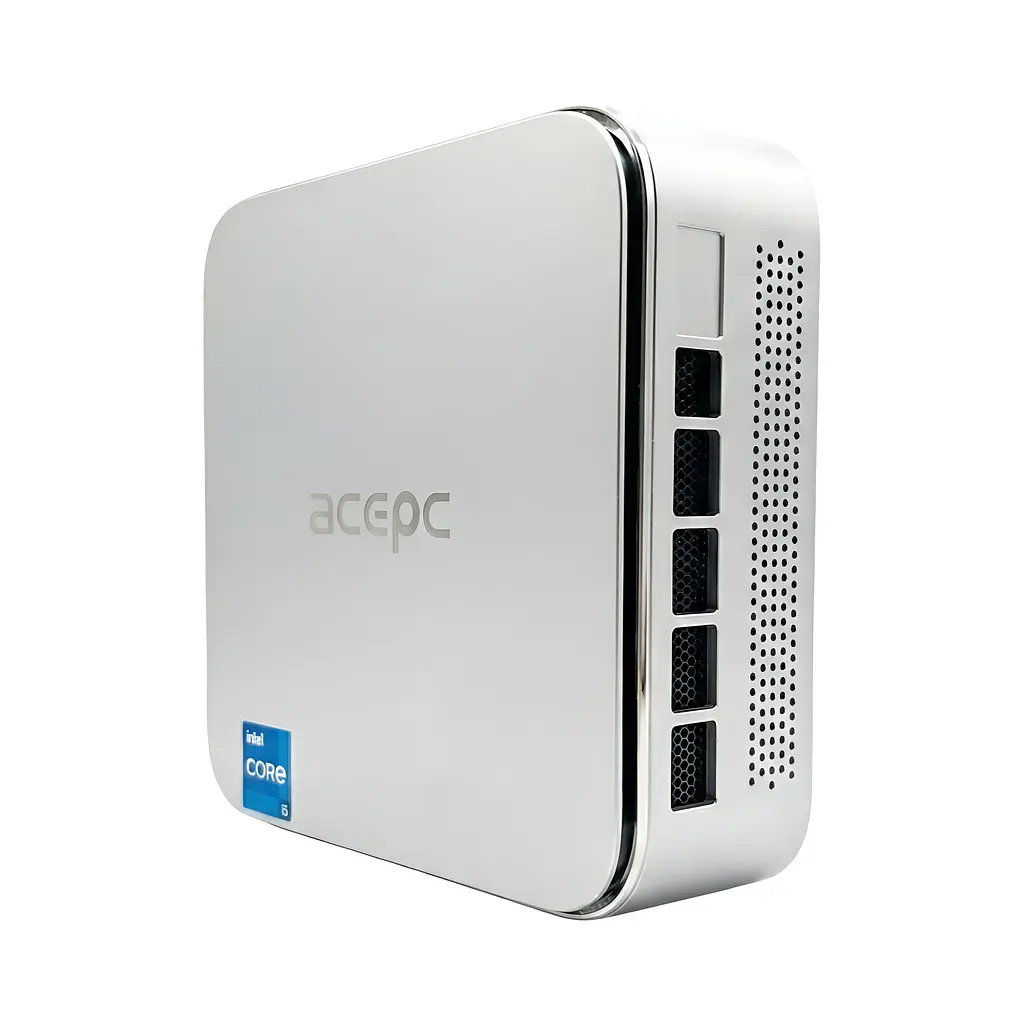 Міні-ПК Acepc PowerBox E3C / Intel i5 12450H / RAM 16GB / SSD512 GB / LAN / Wi-Fi / Bluetooth / Windows 11 Pro (Без ключа) / Сірий - фото 2