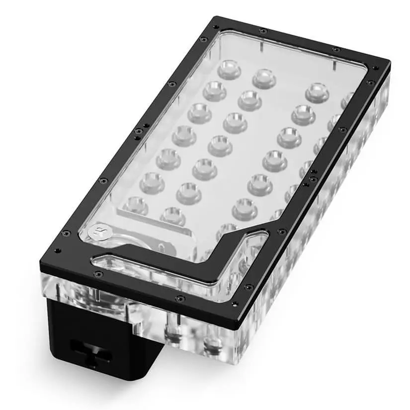 Резервуар для СРО Ekwb EK-QuantumX Loophole Distroplate D5 PWM - Black (3831109908440) (3831109908440) - фото 2