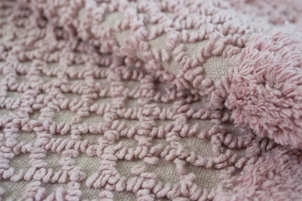 Килимок Irya - Waffles pink 50x80 - фото 3