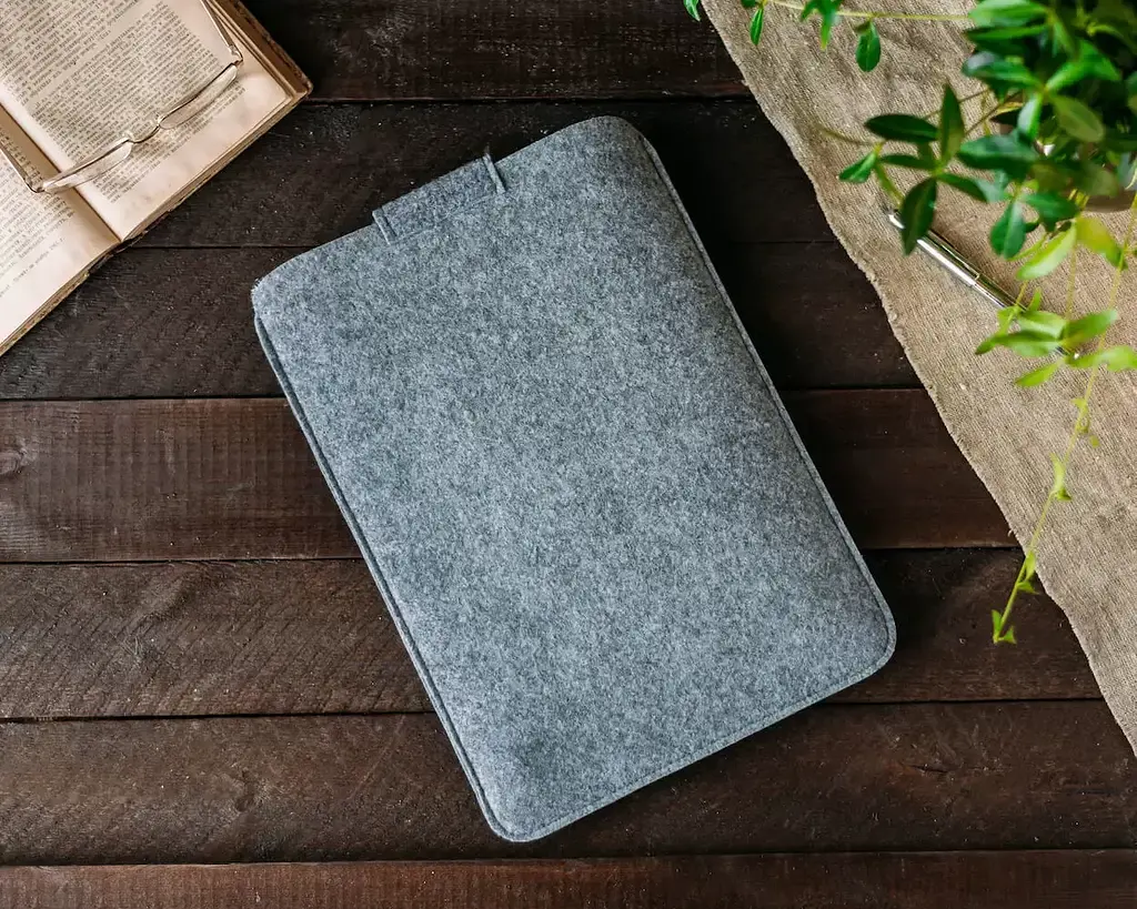 Чохол Gmakin Apple MacBook Air/Pro 15` GM55-15 Felt Case (Grey) [73575] - фото 6