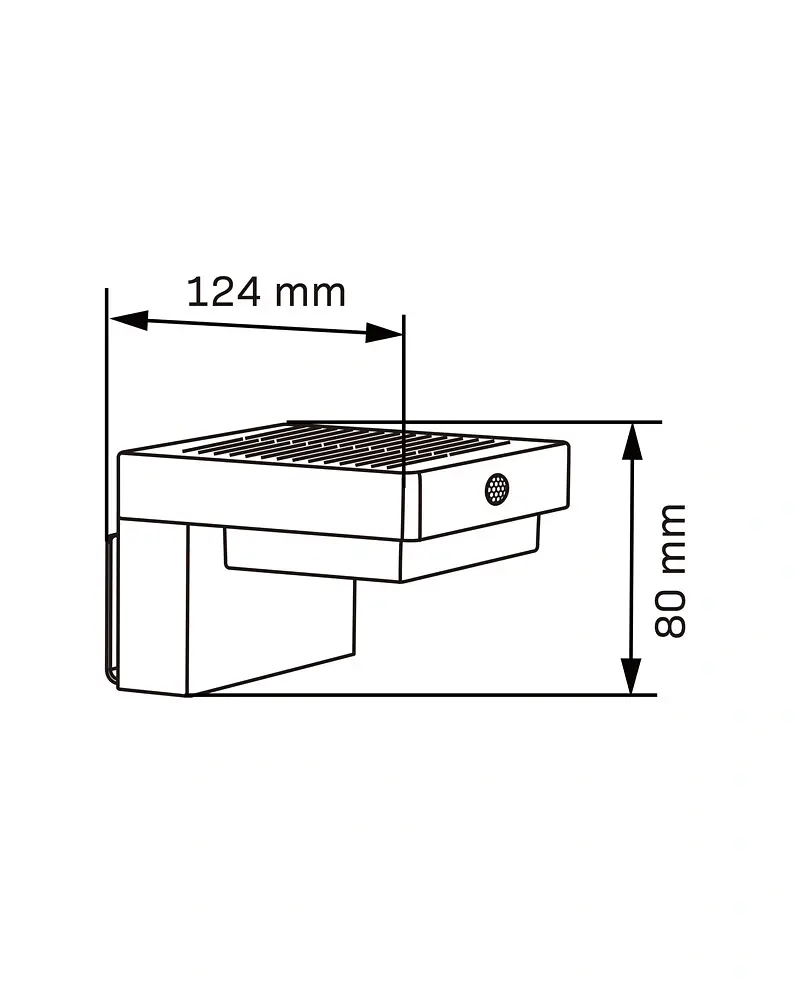 Уличный светильник на солнечной батарее Goldlux 329417 Mali LED 1x4.5W 4000K 400Lm IP20 черный - фото 3