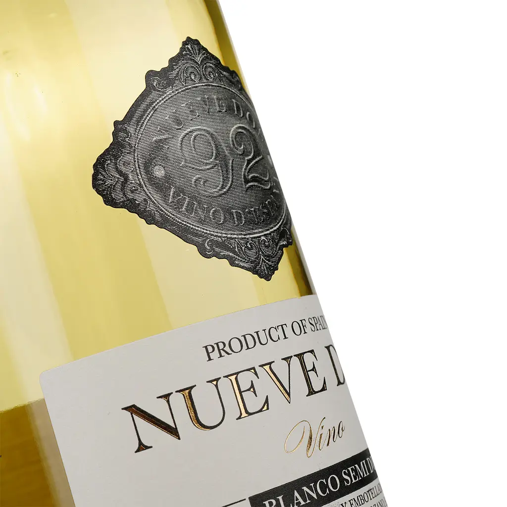 Вино Bodegas Lozano Nueve Dos Blanco Semidulce, белое, полусладкое, 11%, 0,75 л (35668) - фото 3