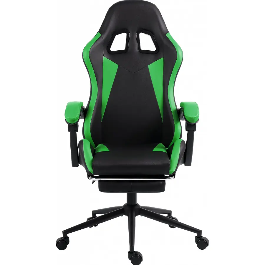Геймерское кресло GT Racer X-2323 Black/Green [122609] - фото 6