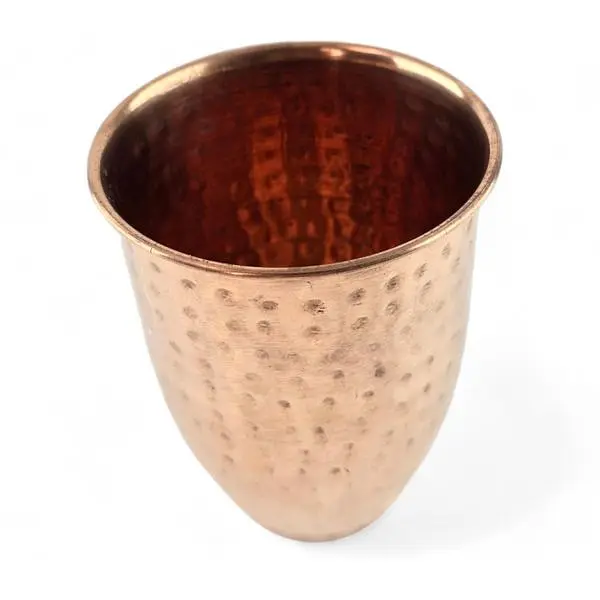 Склянка з міді 11.5х8.4х5 см - фото 2