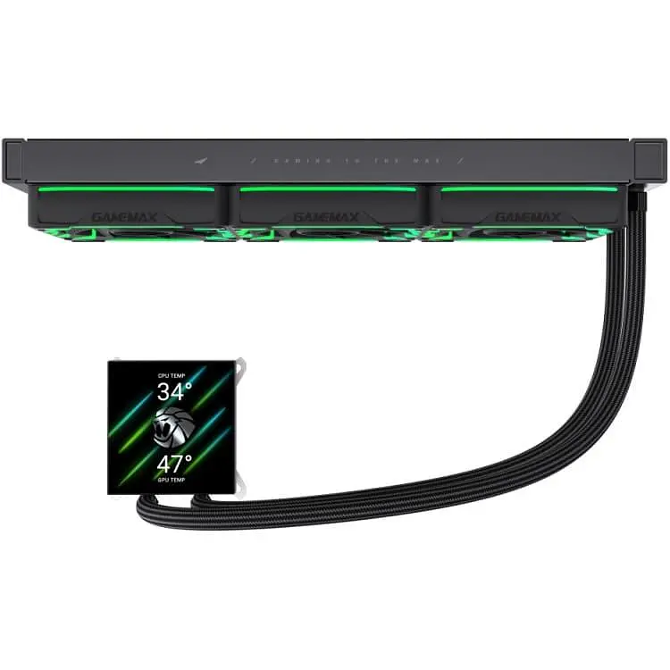 СВО GameMax HAILSTORM 360 BK (HAILSTORM 360 BK) - фото 7