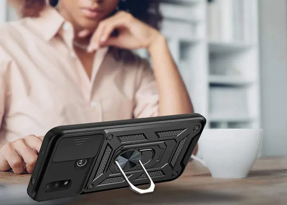 Панель BeCover Military для Motorola Moto E20 Black (707400) - фото 2