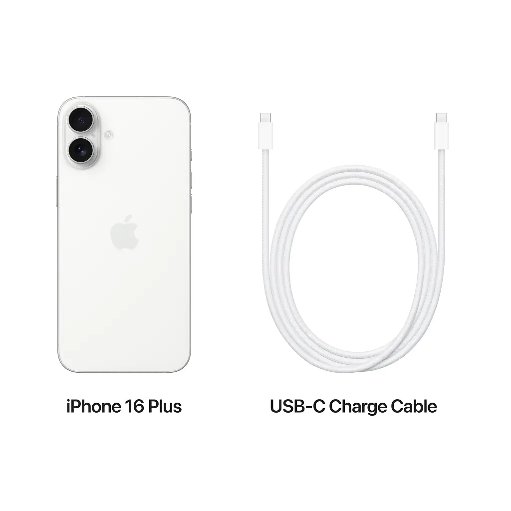 Мобільний телефон Apple iPhone 16 Plus 128GB White (MXVV3) - фото 8