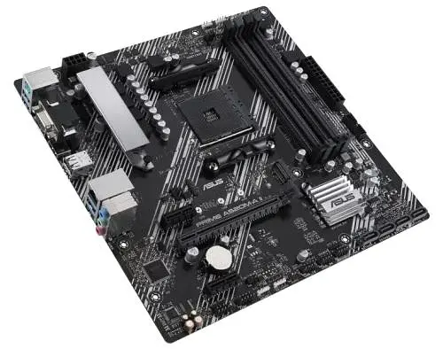 Мат.плата AM4 (A520) Asus PRIME A520M-A II/CSM, A520, 4xDDR4, Int.Video(CPU), 4xSATA3, 1xM.2, 1xPCI-E 3.0 x16, 2xPCI-E 3.0 x1, ALC887, RTL8111H, 6xUSB3.2/6xUSB2.0, VGA/HDMI/DP, MicroATX - фото 5