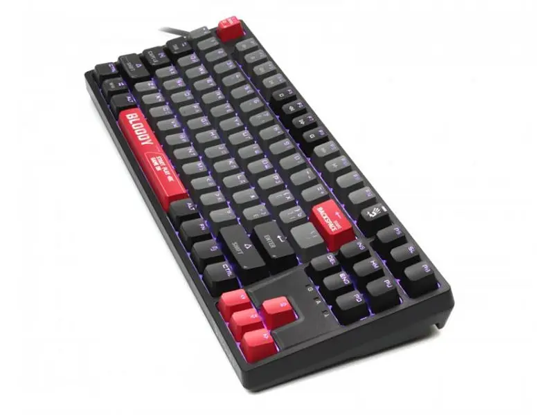 Клавіатура A4Tech S87 Bloody Energy Red - фото 4