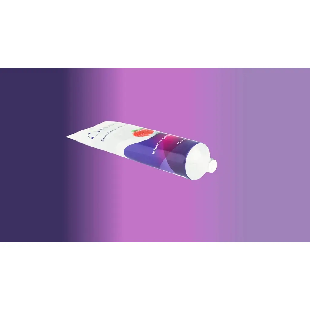 Інтимний гель-змазка 4Love Strawberry with cream на водній основі 100 мл  - фото 7