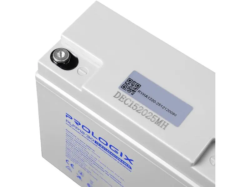 Акумулятор для ДБЖ/інвертора PrologiX LiFePO4 12,8V 30Ah (PLFP12-30) - фото 4