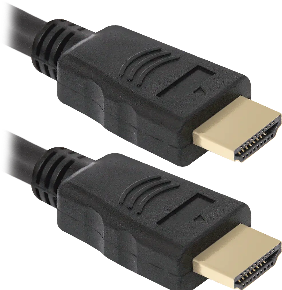 Кабель HDMI M-M, 1.0 м, V1.4, Defender, чорний, HDMI-03 - фото 2