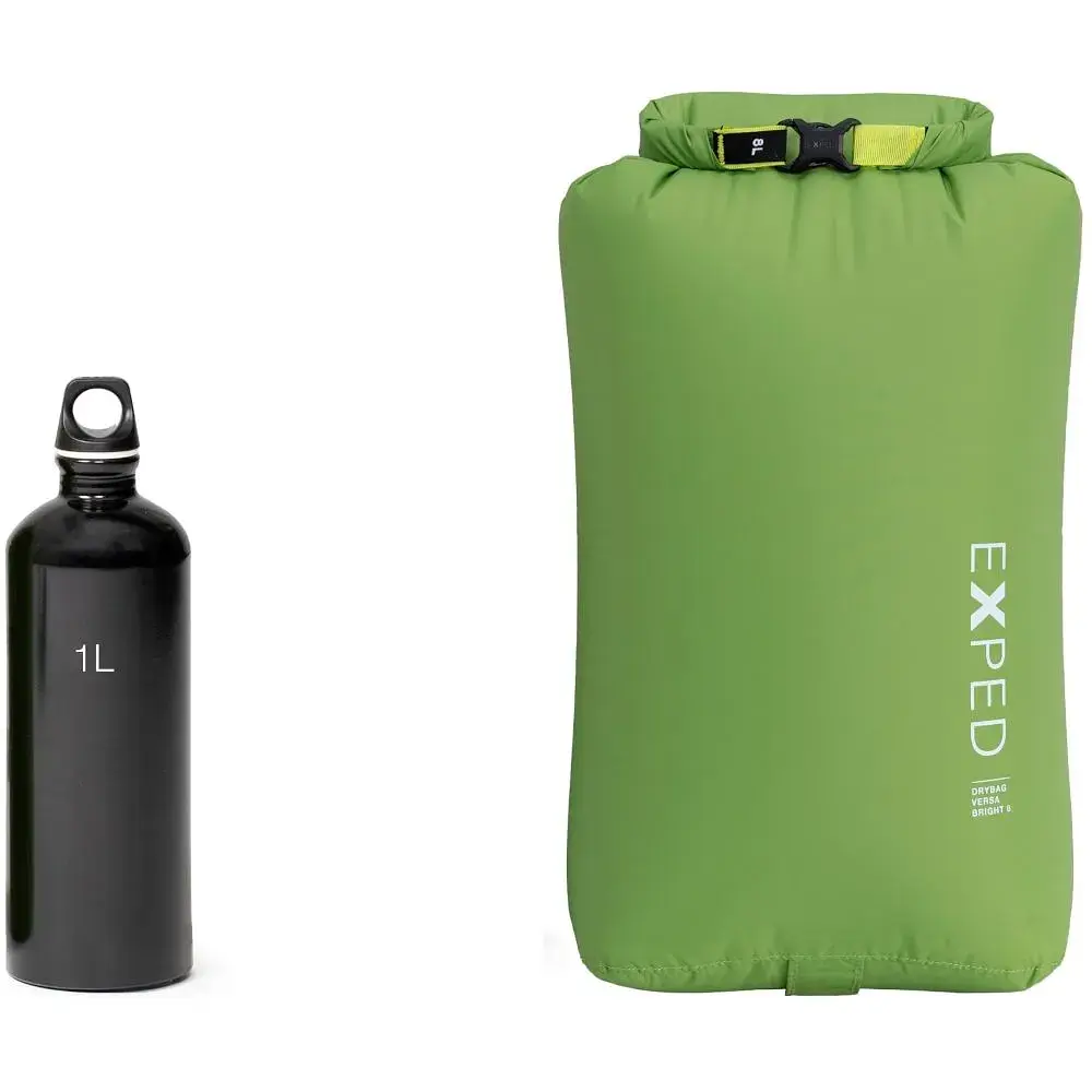 Гермомешок Exped Drybag Versa Bright 8 зеленый - фото 2