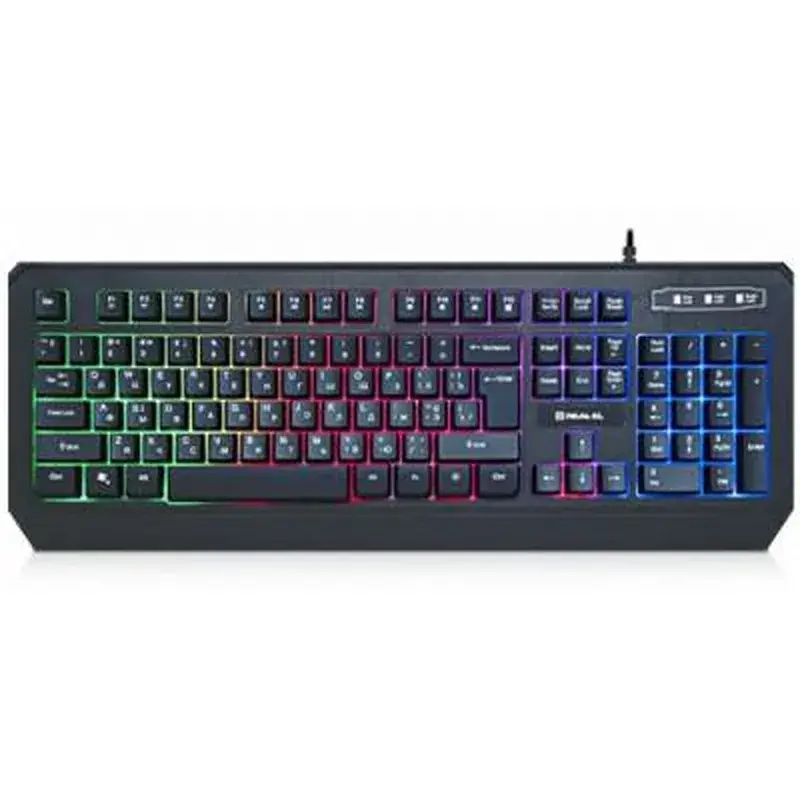 Клавіатура REAL-EL 7001 Comfort Backlit Black (EL123100035)