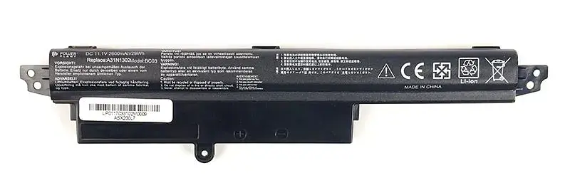 Акумулятор PowerPlant для ноутбуків ASUS VivoBook X200CA (ASX200L7) 11.1V 2600mAh (NB430499) - фото 2