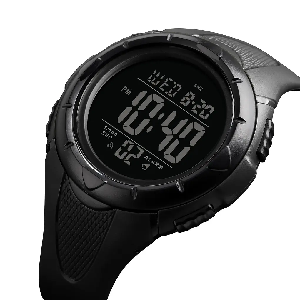 Наручний годинник чоловічий 1535BKBK Black-Black Skmei acs0030692 - фото 2