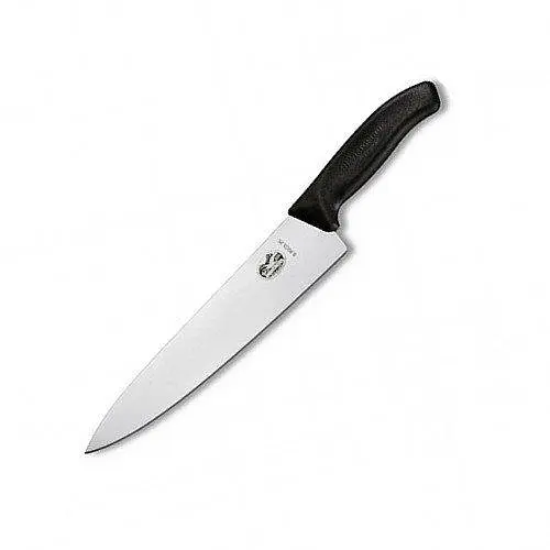 Кухонний ніж Victorinox SwissClassic Carving лезо 20см широке з чорн. ручкою