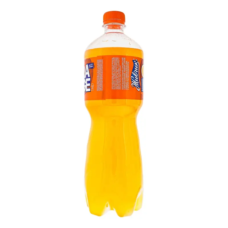 Напиток безалкогольный Живчик Orange сокосодержащий сильногазированный 1 л - фото 3