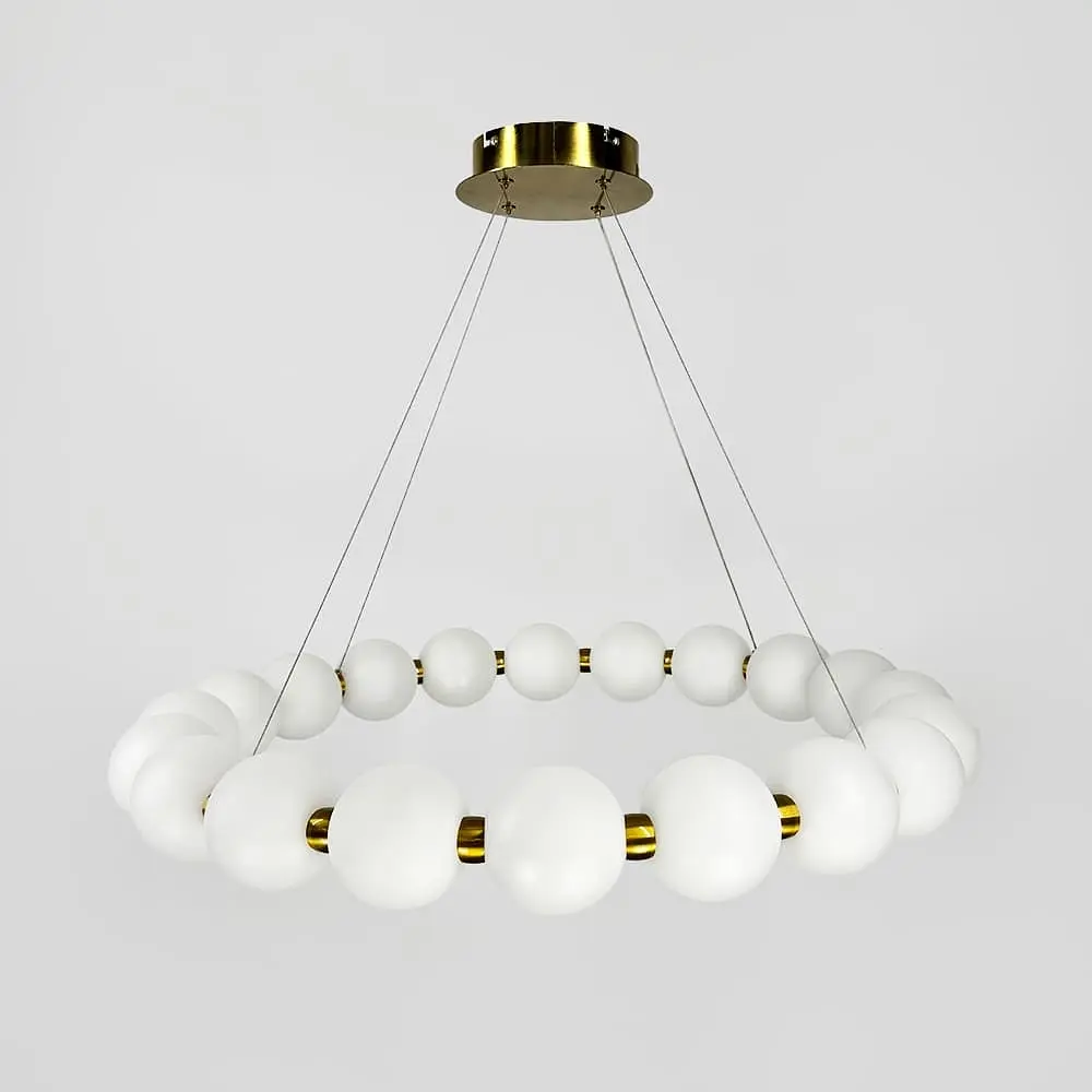 Люстра из серии Mysa Pearl Ø 80 см на 3 световых режима | Ст. 77068-800 | Line F - фото 8