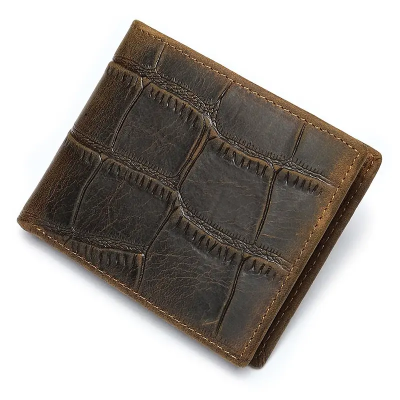Мужской кожаный кошелек Vintage 11х9.5х2 см acs0016092 - фото 8