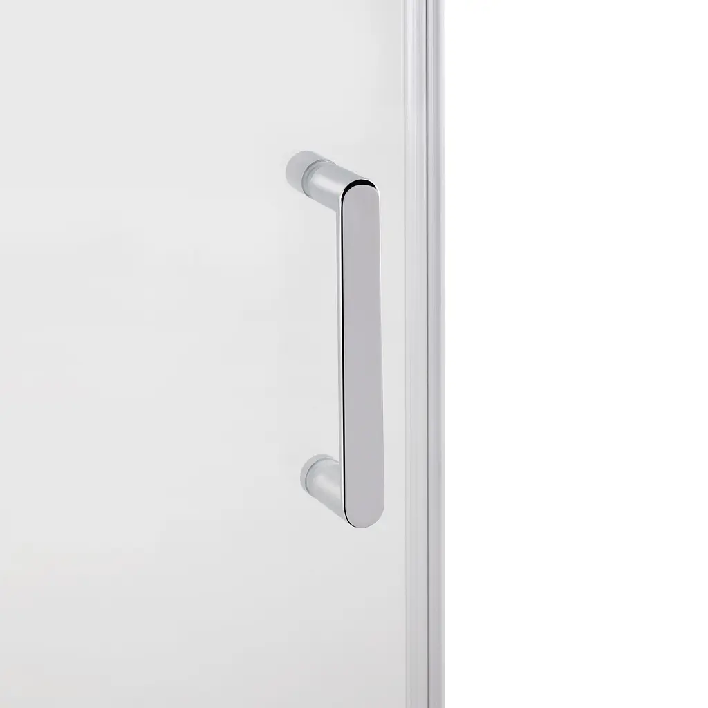 Душові двері в нішу Qtap Taurus CRM209-1.C6 90-100x185 см, скло Clear 6 мм, покриття CalcLess, універсальні, прозорий - фото 5