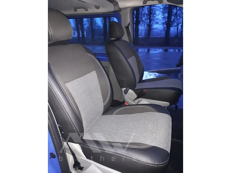 Авточохли модельні MW Brothers для Renault Trafic ( 8 - 9 місць ) c 2002 - фото 7